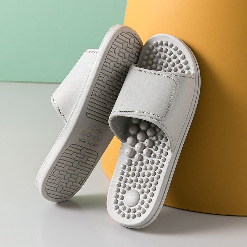 Chic Massage Slippers for Home Comfort