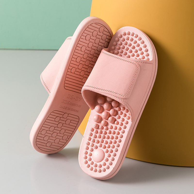Chic Massage Slippers for Home Comfort