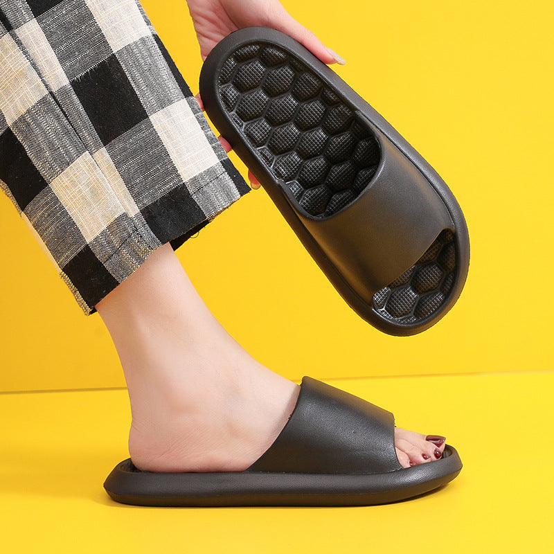 Women's Summer Foot Massage Bathroom Slippers – Non-Slip & Relaxing