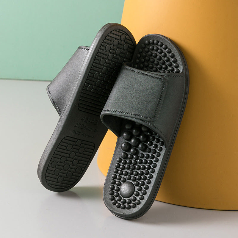 Chic Massage Slippers for Home Comfort