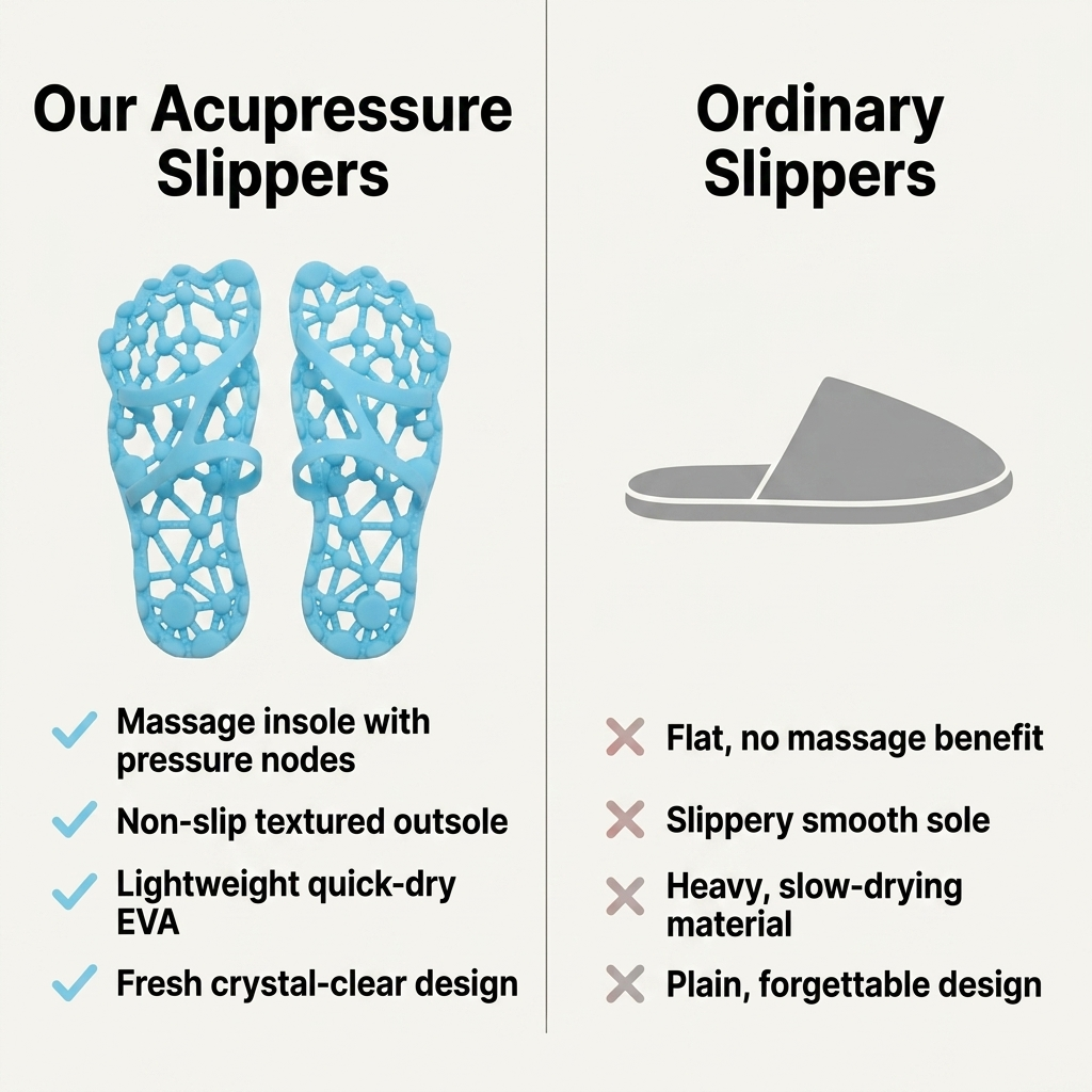 Acupressure Massage Slippers