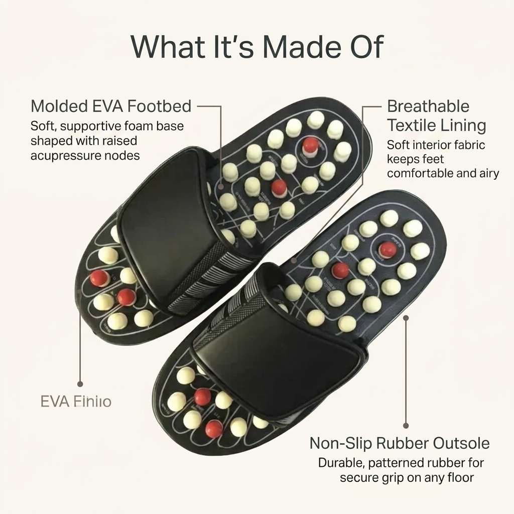 Acupuncture Massage Slippers
