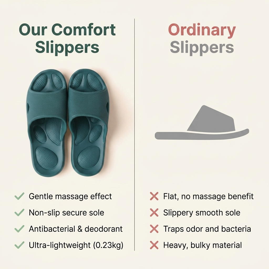 Hygienic Anti-Slip Comfort Slippers