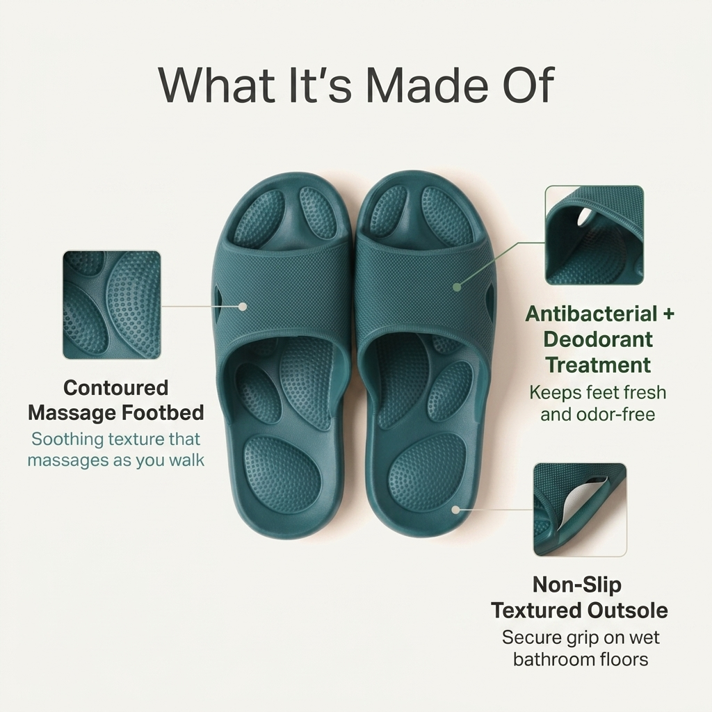 Hygienic Anti-Slip Comfort Slippers