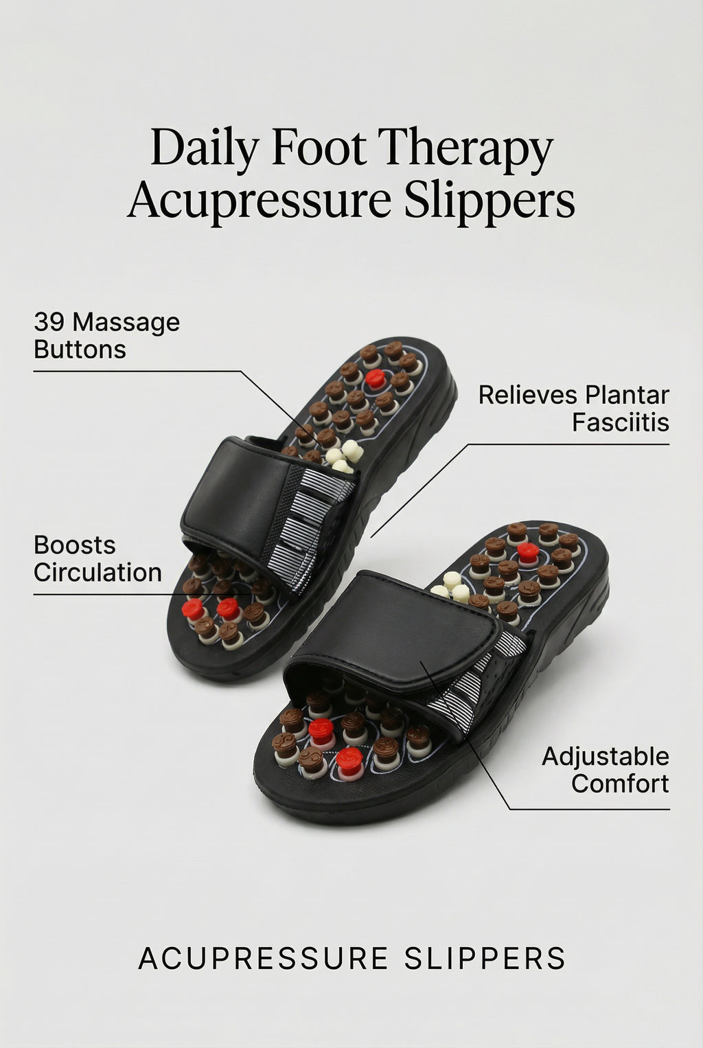Acupuncture Massage Slippers