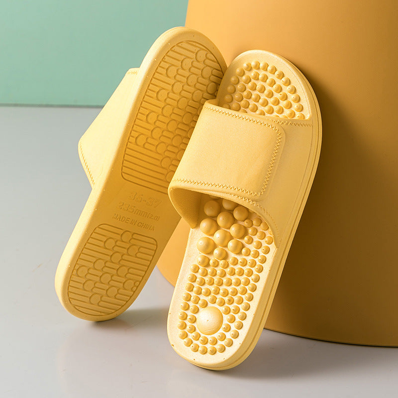 Chic Massage Slippers for Home Comfort