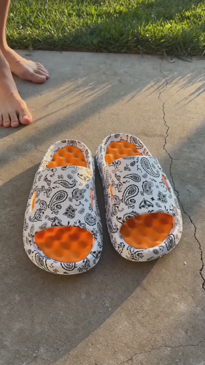 Men's Non-Slip Massage Slippers for Summer Wear