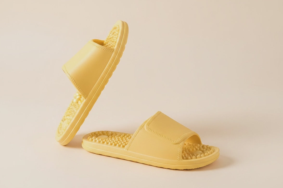 Chic Massage Slippers for Home Comfort