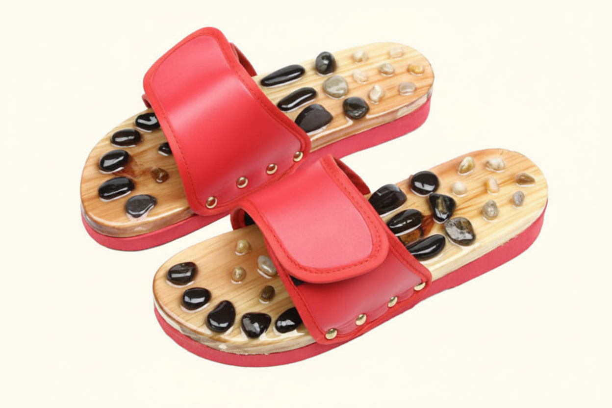 Red strap - angled