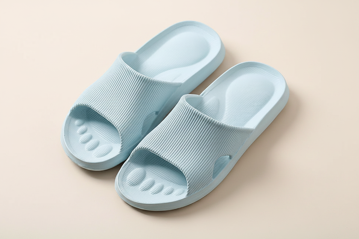 Yellow slippers